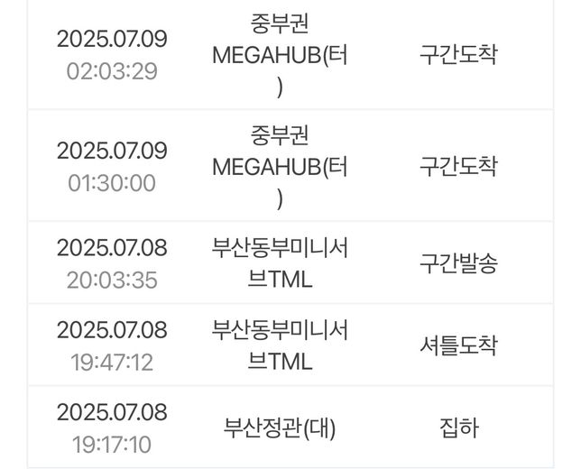 택배배송 도착 주말전에 받을수 있을까요…?의 1번 째 이미지