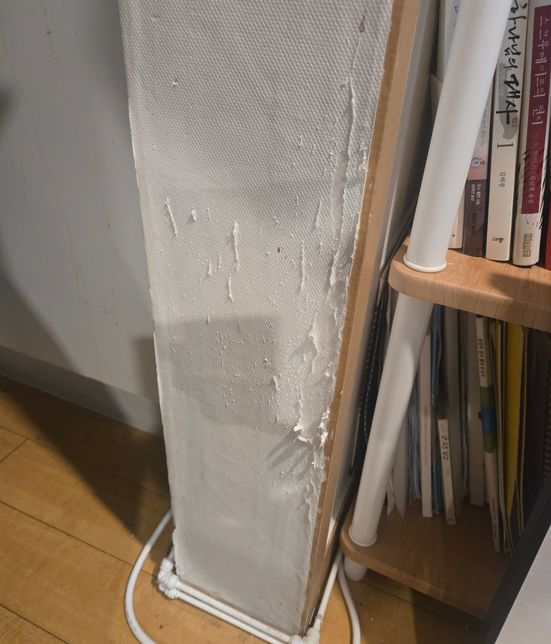 고양이들이 벽지를 뜯어서 새로 하는게 젛을지 부분 적으로 가능 할지 궁굼합니다의 2번 째 이미지