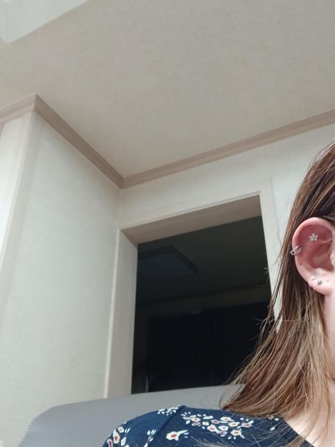 피어싱 조합 어떤가요?예쁜가요??의 1번 째 이미지