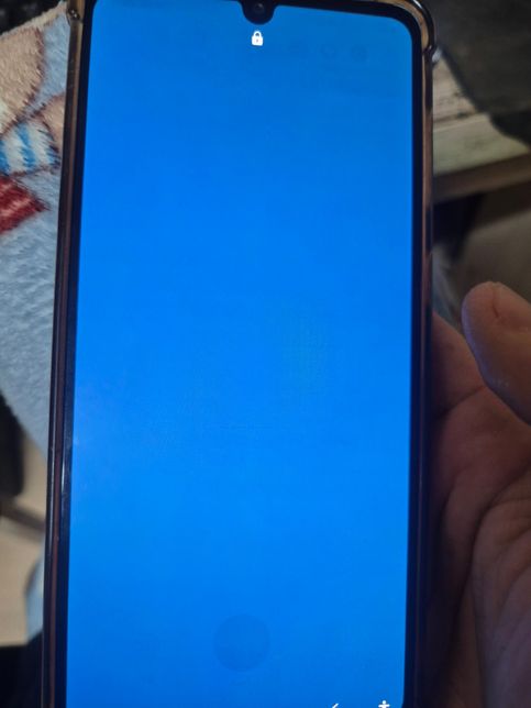 휴대폰이 갑자기 안되요 파란색 화면만 나옴의 0번 째 이미지