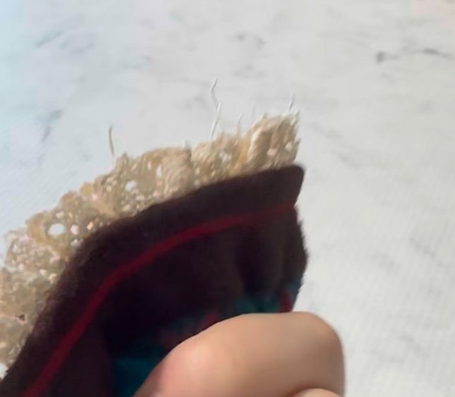 강아지 뜨개질 실 섭취했어요……..의 0번 째 이미지