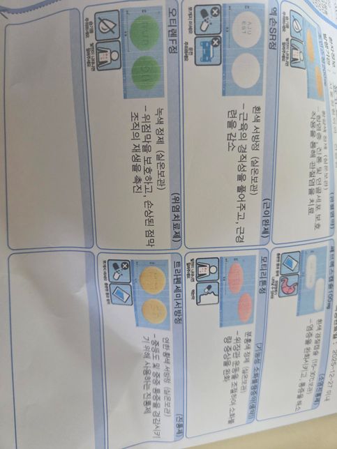 두가지 약 복용에 관해서 질문드립니다의 1번 째 이미지