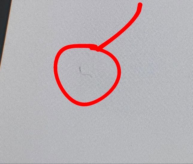 타블렛 액정 안에 있는 이게 대체 뭘까요...의 0번 째 이미지