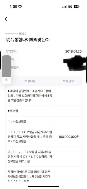 [삼성생명][여94년생][뉴통합나이에딱맞는CI] 보험 해약 또는 변경 문의의 0번 째 이미지