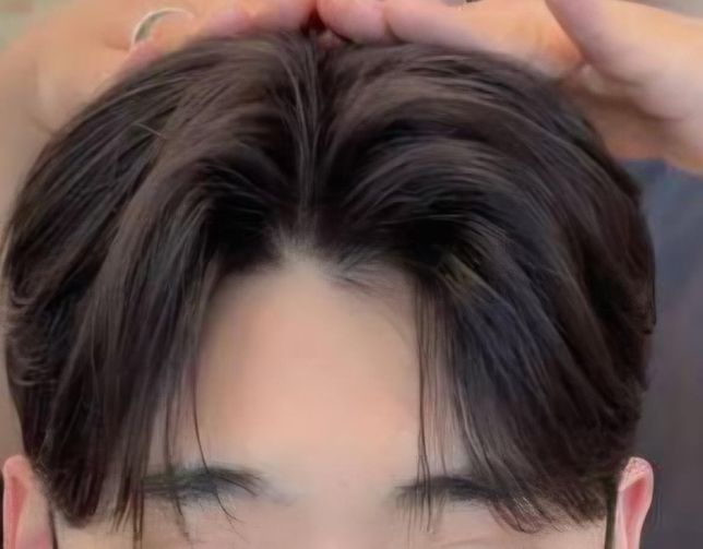 남자 앞머리 씨스루한 텍스쳐 연출 하는법의 0번 째 이미지