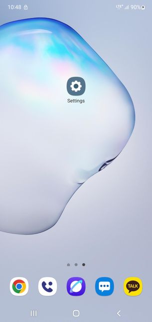갤럭시 설정만 영어로 나와요 한글로 바꾸는 방법 있나요?의 2번 째 이미지
