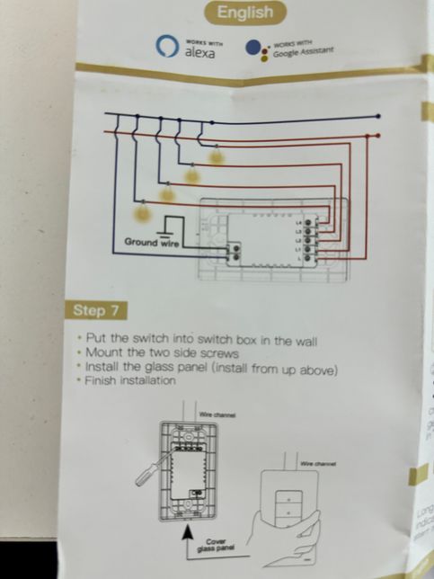 중성선이 필요한 스마트 스위치, 중성선 없이도 LED등 작동시키는 방법?의 1번 째 이미지