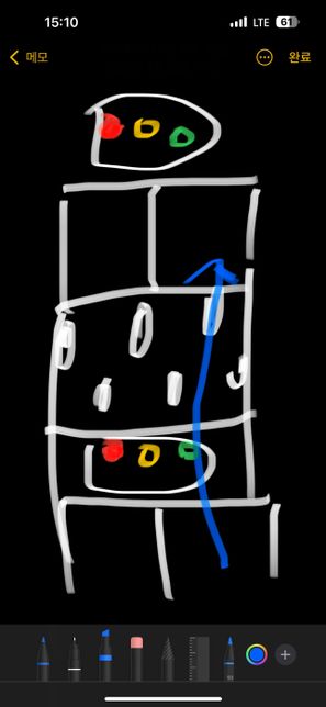이런 곳에서 빨간 불 지나가면 신호위반인가요?의 0번 째 이미지