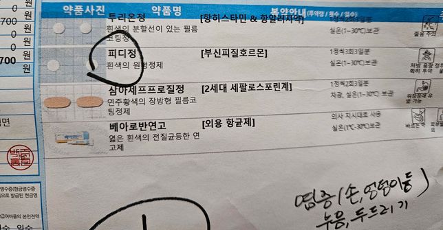 어제밤 12시까지 음주했는데 첨부약들 복용여부?의 0번 째 이미지
