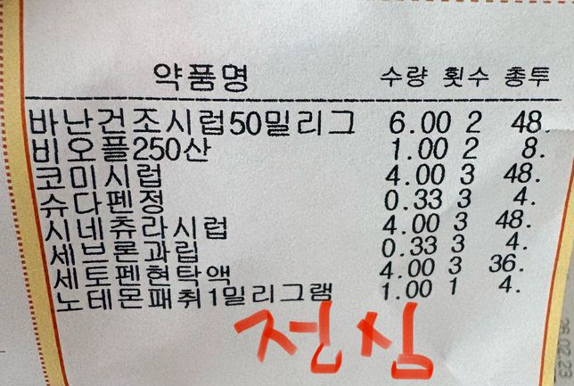 두 가지 약을 하루에 이어서 먹여도 되나요?의 1번 째 이미지