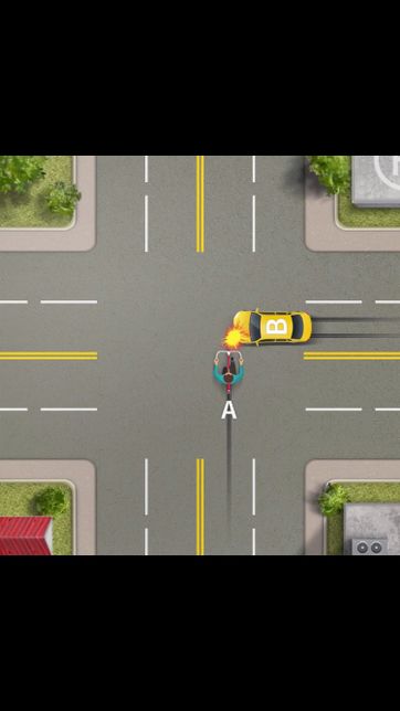 전기자전거(본인) 차(상대방) 사고의 0번 째 이미지