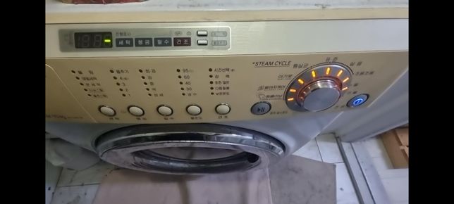 LG 드럼세탁기 탈수증 제어페널 이상 및 멈춤 문의의 0번 째 이미지