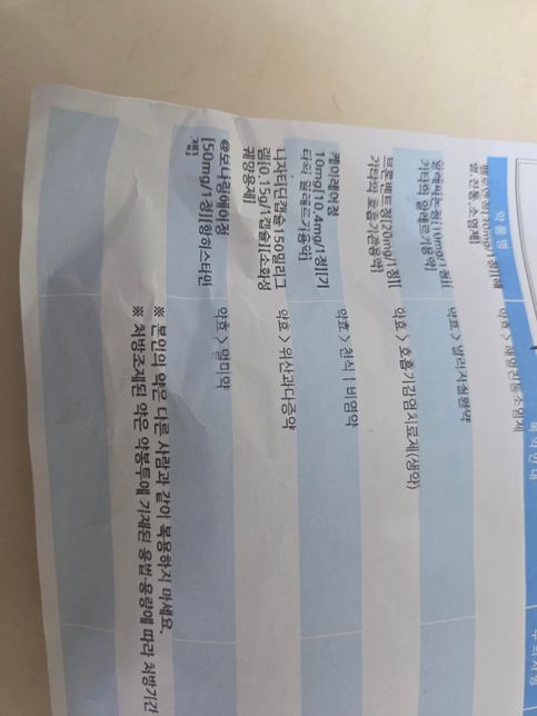 두가지 약 복용에 관해서 질문드립니다의 0번 째 이미지