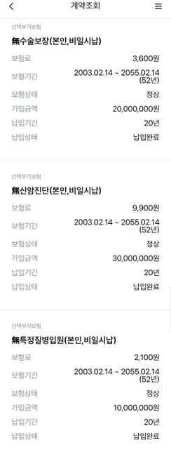 종신보험 20년 완납했습니다. 계속 가지고 가지고 가는게 좋을까요?의 2번 째 이미지
