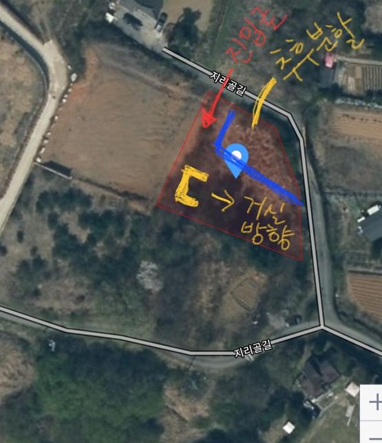 전원주택 집터방향자리 문의드립니다.의 0번 째 이미지