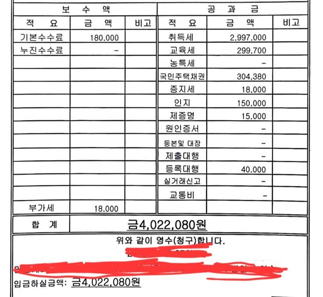 양도소득세신고시 등록세 문의!!!!!의 0번 째 이미지