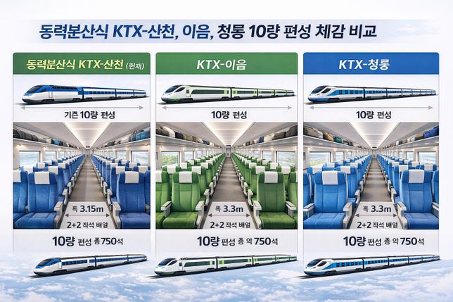 KTX 산천도 동력분산식 으로 나왔다면의 1번 째 이미지