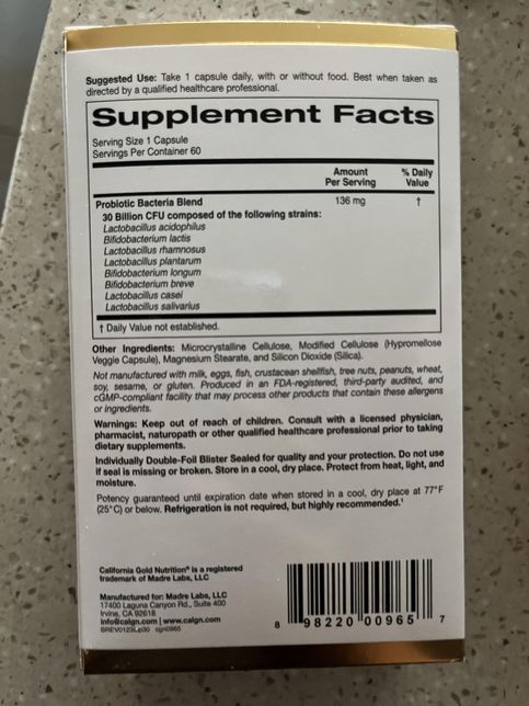 질유산균이랑 일반 유산균 같이 복용해도 될까요?의 2번 째 이미지