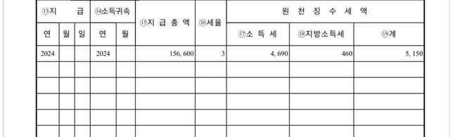 연말정산 궁금합니다 ( 퇴사 후 처리)의 0번 째 이미지