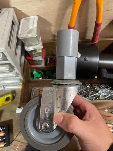 푸드카(서빙카) 바퀴 분리 방법 부탁드립니다.의 2번 째 이미지