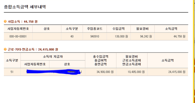 모두채움 종합소득세 대상자 단순경비율반영한다는말의 0번 째 이미지