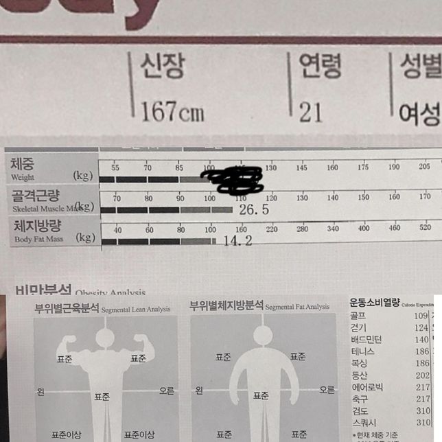 인바디했는데 살 좀 더 빼야할까요??의 0번 째 이미지