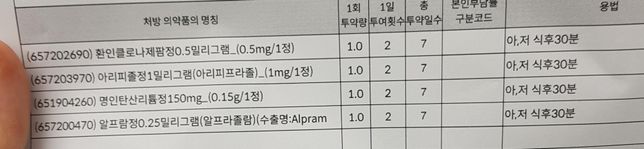 정신과약과 테아닌, 마그네슘을 먹어도될까요?의 0번 째 이미지