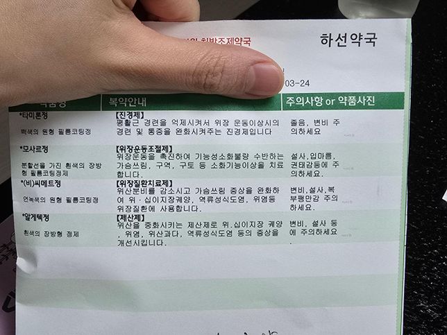 처방받은 위장약과 유산균 같이 복용해도될까요?의 0번 째 이미지