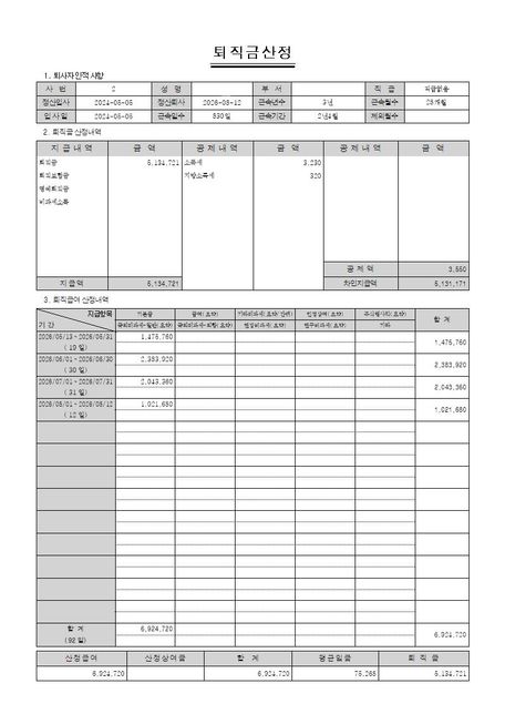 퇴직금 부분 도움이 절실합니다...의 0번 째 이미지
