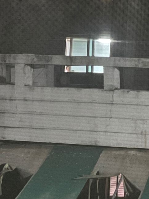 창문너머로 집안을 쳐다보는데 어덯하나요의 0번 째 이미지