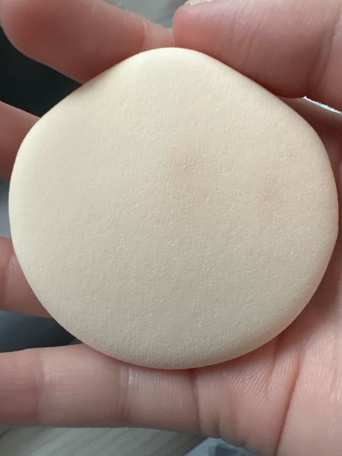 퍼프를 빨다가 분홍색 점?이 도저히 안지워지는데 이건 곰팡인가요?의 0번 째 이미지