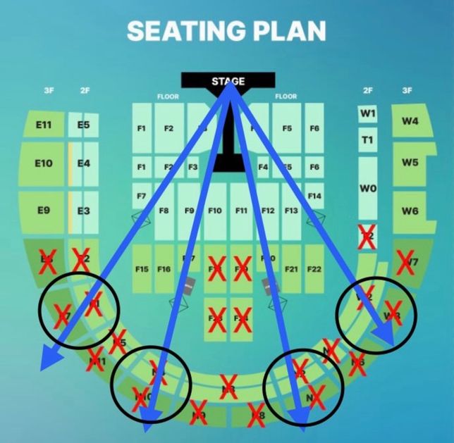 데이식스 고양콘 자리좀 보ㅓ주세요!!의 0번 째 이미지