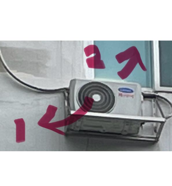 실외기 열이랑 바람 나오는 방향 궁금해요의 0번 째 이미지