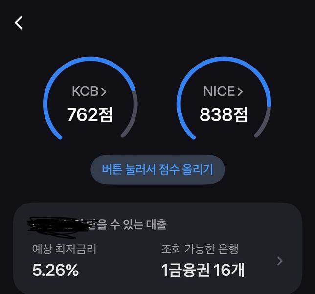 카카오뱅크 비상금대출 연장 가능할까요?의 1번 째 이미지
