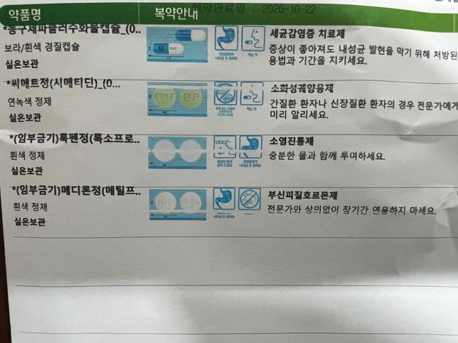 처방받은약 먹은후 바루 영양제먹어도 되나요?의 0번 째 이미지