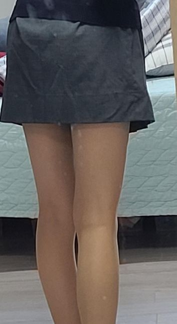 치마길이는 조금 줄였는데 많이 짧나요?의 1번 째 이미지