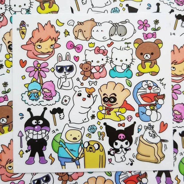 캐릭터 스티커 부산엔 파는곳없을까요?의 1번 째 이미지