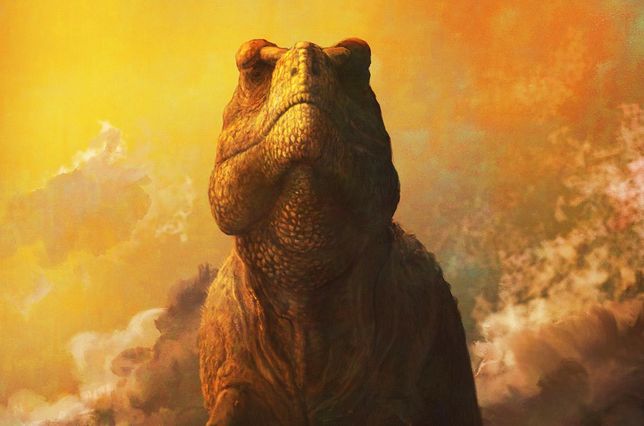 요즘 육식공룡의 복원도를 보면 입을 다물고 다니는 모습으로 나타나는 이유가 어떤 연구결과 때문이었어요?의 1번 째 이미지