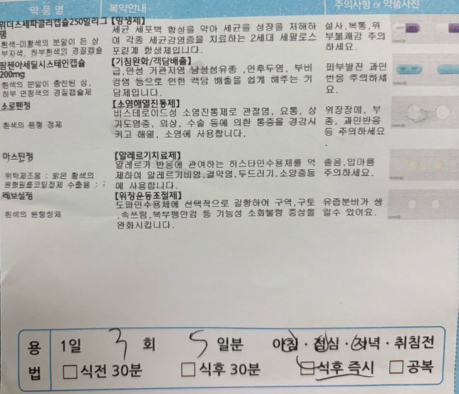 이거랑 타이레놀 같이 먹어도 되나요?의 0번 째 이미지