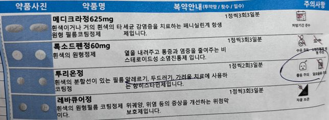 이 처방약과 지르텍 함께 복용가능??의 0번 째 이미지