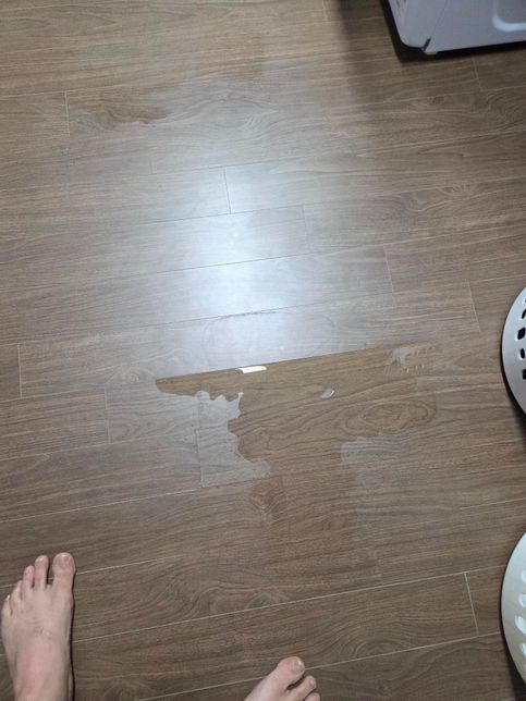 세탁실 바닥에서 자꾸 물이세어나옵니다.의 0번 째 이미지