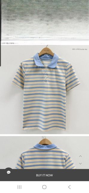 여름 여자카라티셔츠 봐주세요!!!!!의 0번 째 이미지