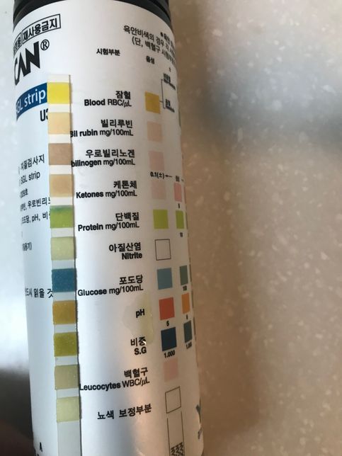 소변 검사 키트들은 원래 다 이런건가요?의 1번 째 이미지