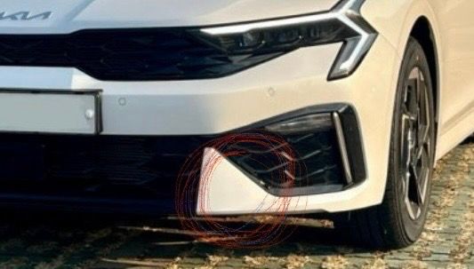 k5페리모델 저 범퍼 부분 플라스틱인가요 철판도장인가 요?의 1번 째 이미지