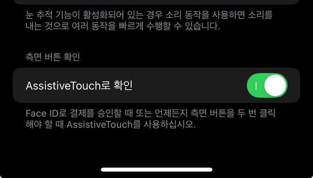 assistivetouch 기타에 애플 페이가 갑자기 사라졌어요ㅠㅠ의 0번 째 이미지