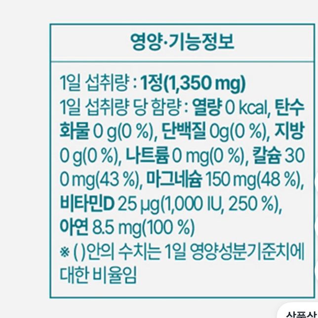 머리 굵기 개선 용도로 먹는 영양제 성분 봐주실 수 있나요??의 1번 째 이미지