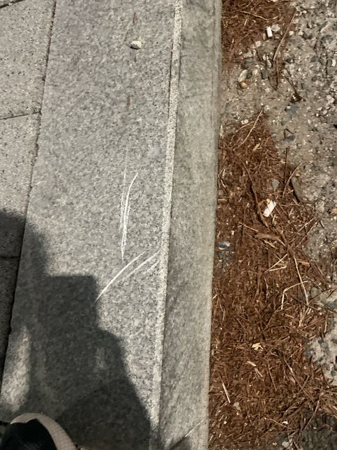 주차하다 연석에 타이어 긁힘 이런경우도 신고해야되나요?의 0번 째 이미지