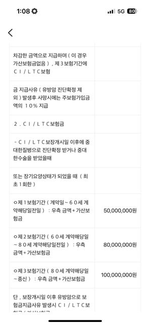 [삼성생명][여94년생][뉴통합나이에딱맞는CI] 보험 해약 또는 변경 문의의 1번 째 이미지