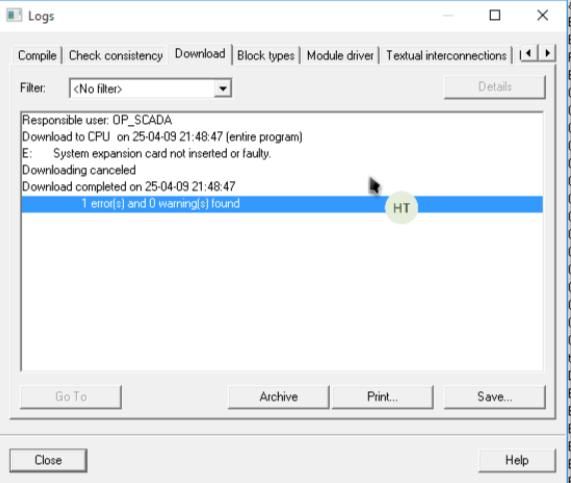 고수분들 도와주세요 plc에러코드 발생 및 장비 먹통 원인이 궁금합니다의 0번 째 이미지