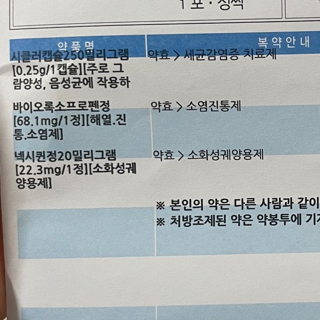 이 약들 다 같이 먹어도 괜찮은건가요?의 0번 째 이미지